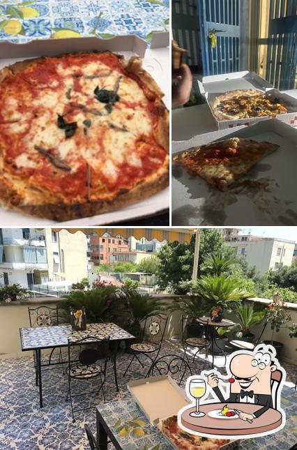 Pizzeria Rosso corallo (O Sarracino) si caratterizza per la cibo e interni