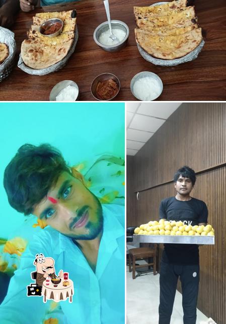 Food at Rajpal family restaurant