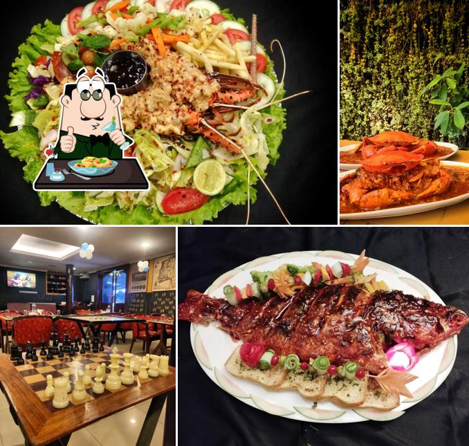 Chilli crab at The Fisherman's Bay