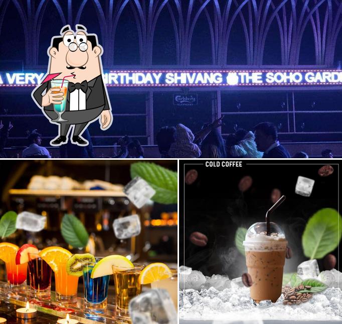 The restaurant's drink and exterior