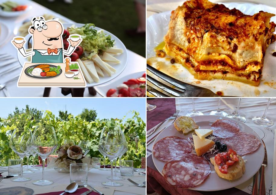 Platti al Ristorante Tenuta Torciano