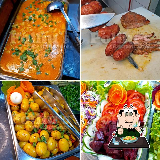 Comida em Polliu's Restaurante - Canaã