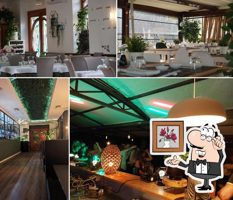 Gli interni di Blanco Ristorante e Sushi