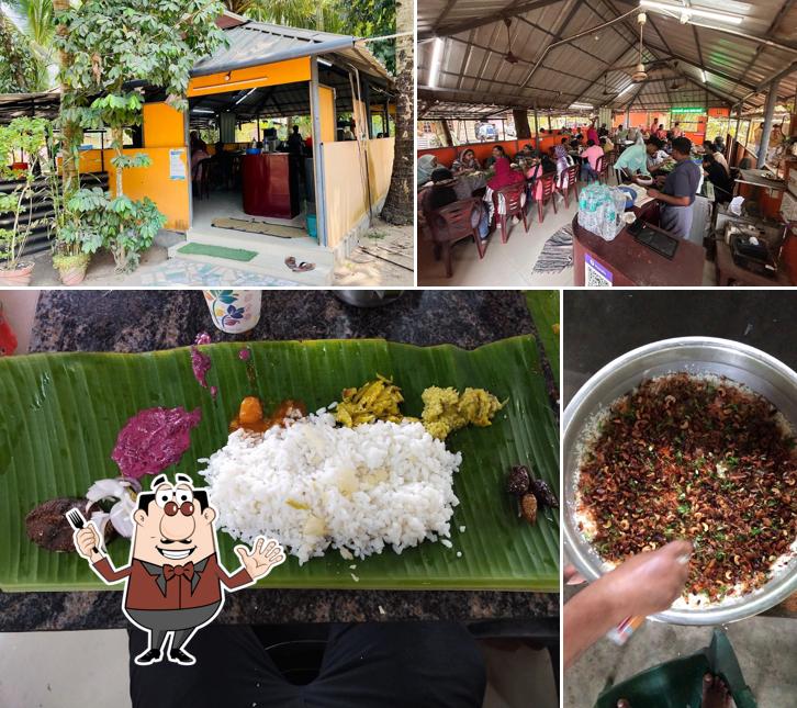 The restaurant's food and interior