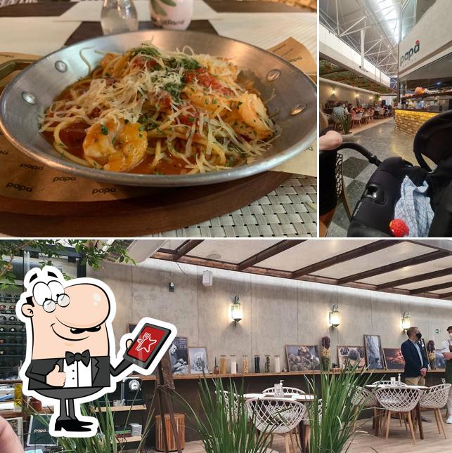 O exterior do Papa Cucina: Delivery, Sobremesa, Drinks, Vinho, Risoto, Brasília DF