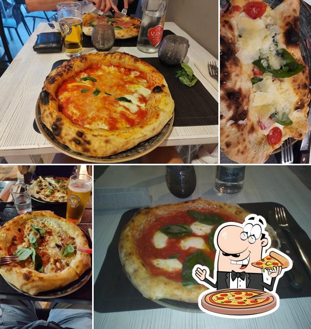 Scegli tra le svariate varianti di pizza