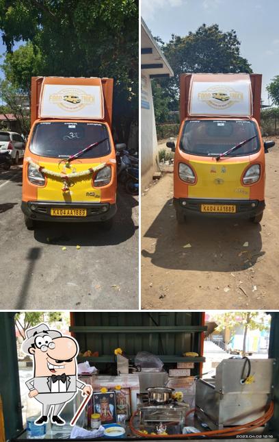 The exterior of Praveen food truck