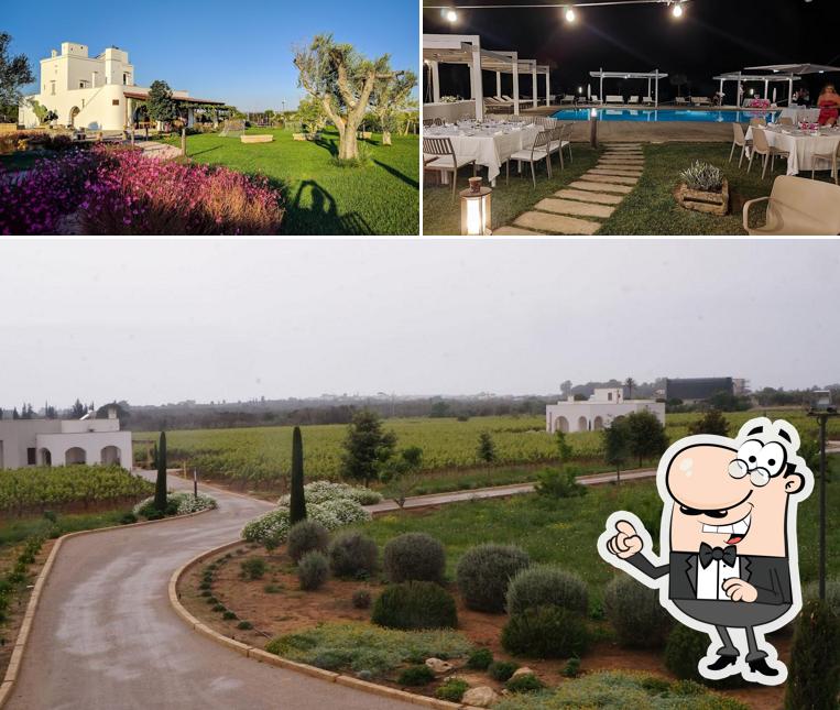 Tenuta Yala si caratterizza per la esterno e interni