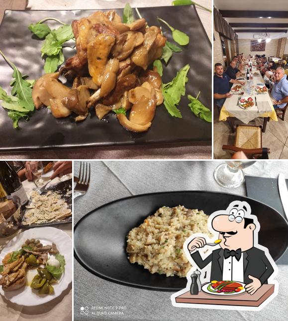 Platti al Trattoria Da Rosa