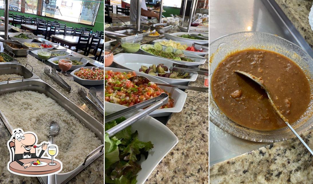 Platos en Restaurante Shekinah - Guará