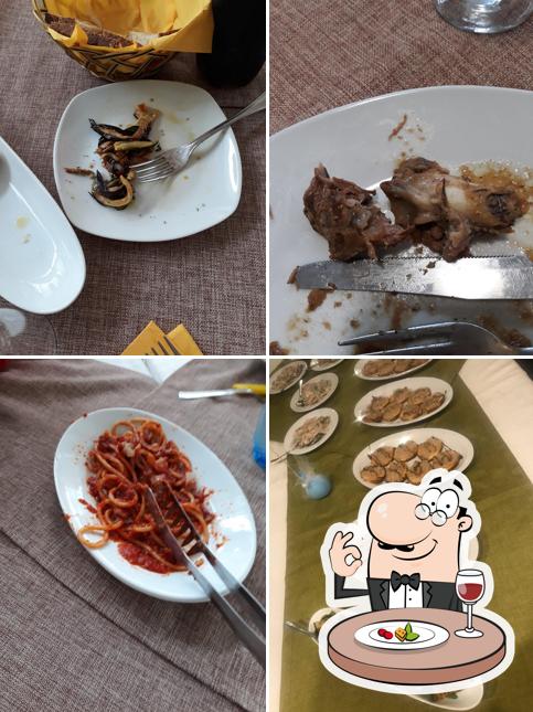 Cibo al Trattoria Le Romanelle