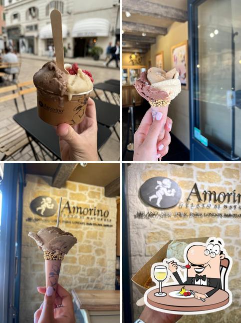 Nourriture à Amorino Gelato - Cannes
