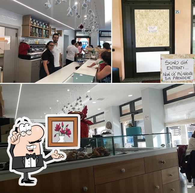 Gli interni di Cafè Gourmand