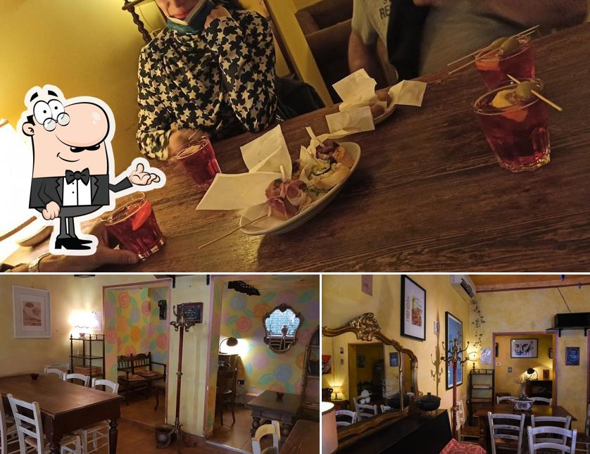 Dai un'occhiata agli interni di Osteria Da Filo