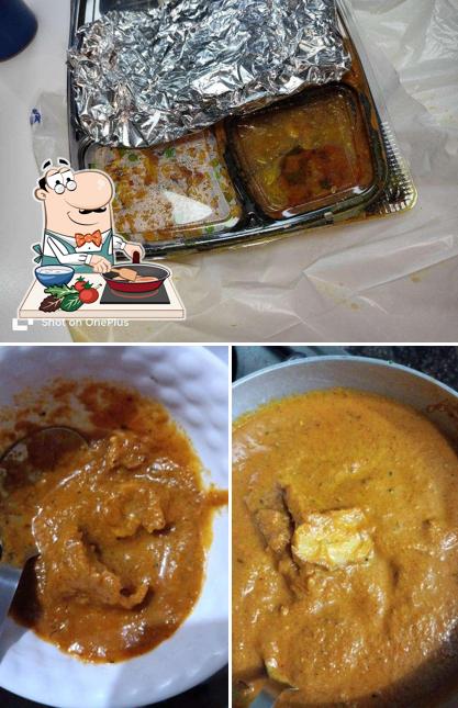 Chicken curry at Ajay Arya sweets & restaurant