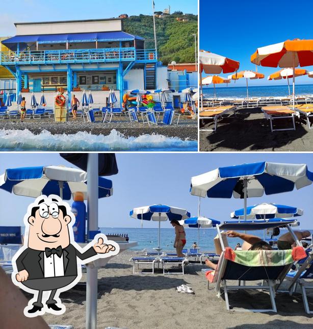 Siediti a un tavolo di Bagni Astoria Cavi di Lavagna