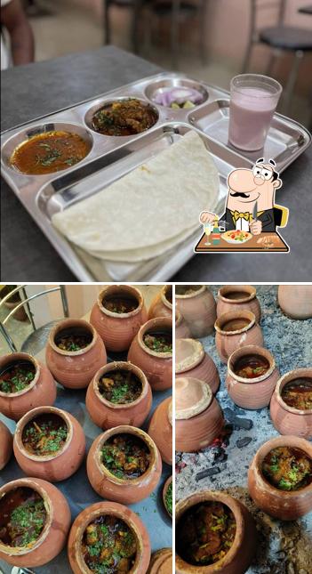 Take a look at the image displaying food and interior at Champaran Mutton and Chicken House