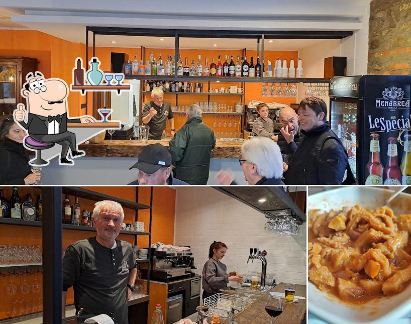 L’Angolo bar con cucina si caratterizza per la interni e cibo
