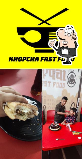 The interior of Khopcha fast food
