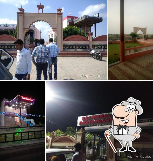 Check out how Raj Mahal Hotel looks outside