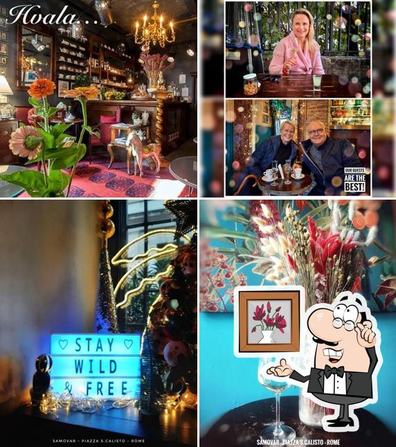 Gli interni di Samovar