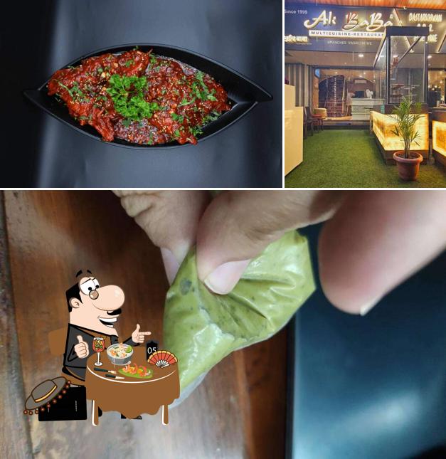 Check out the photo displaying food and interior at Ali Baba Multicuisine Restaurant