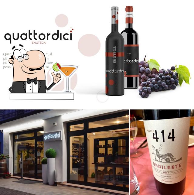 Guarda la foto che raffigura la bevanda e cibo di ENOTECA quattordici