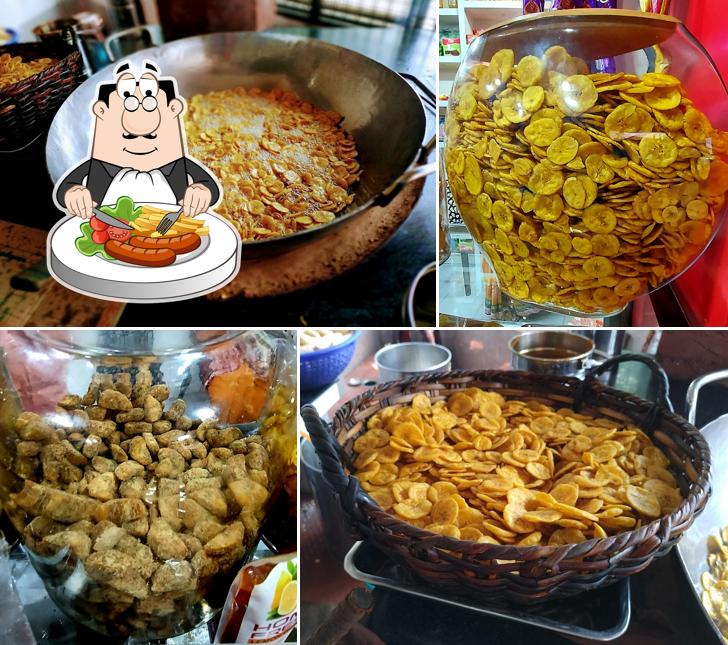 Meals at Sreenivas banana chips