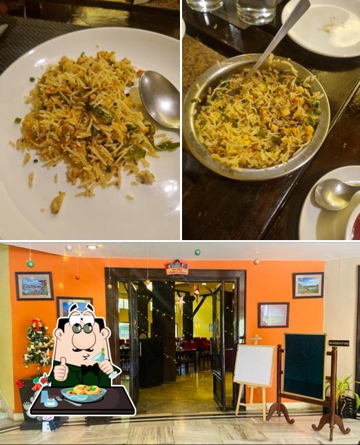 Take a look at the photo showing food and interior at Silver Oaks: Multi Cuisine Restaurant