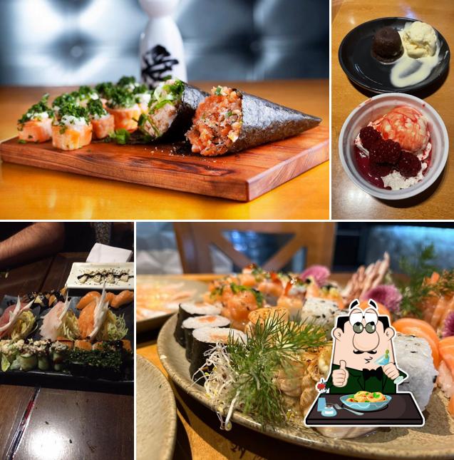 Platos en Ryoko Sushi