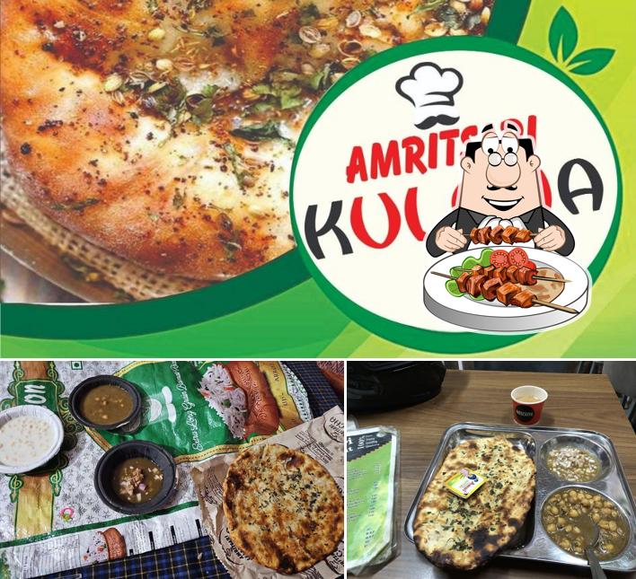 Meals at Amritsari kulcha hut