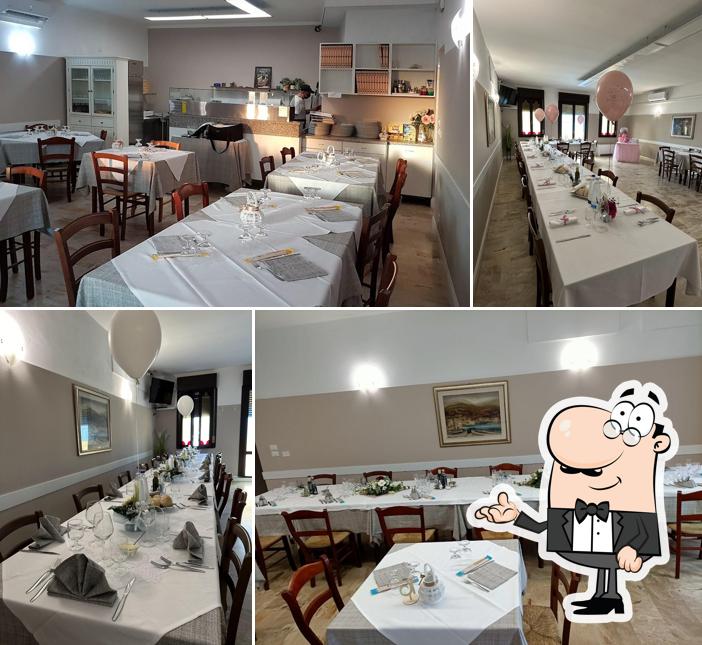 Gli interni di Pizzeria ristorante Da Lucio Turolla