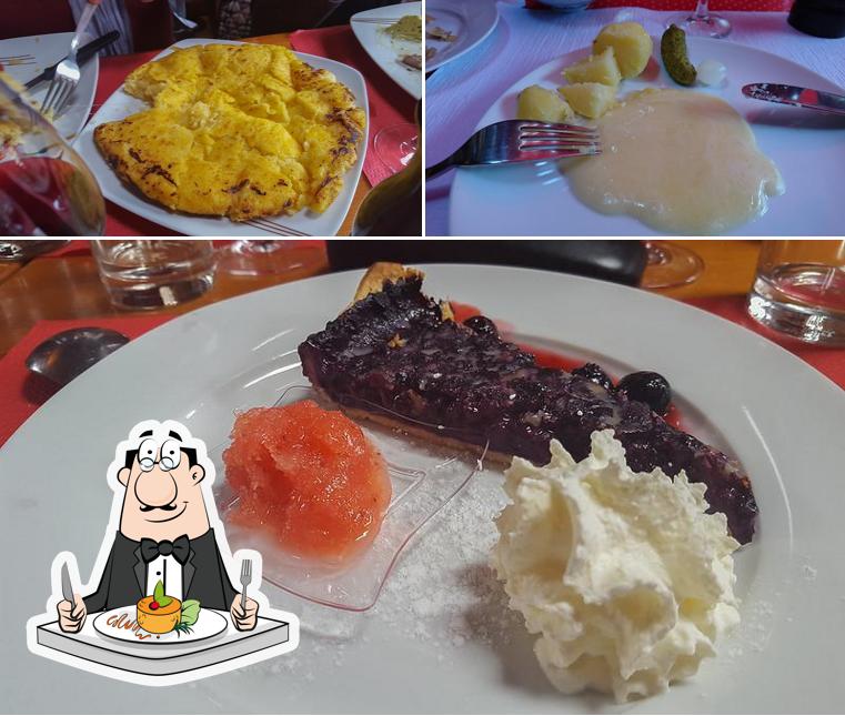 Cibo al Restaurant Au Mazot Chez Raymonde