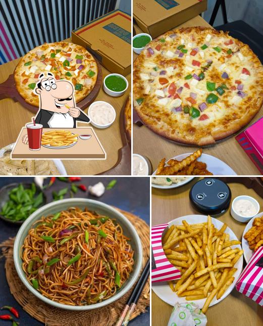 French fries at Bistro street Desi Kitchen