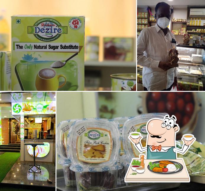 Food at Dezire Natural - Diabetic Friendly Sugar Free Sweets, Cafe, Healthy Foods