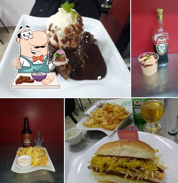 Durham Hamburgueria oferece uma escolha de sobremesas