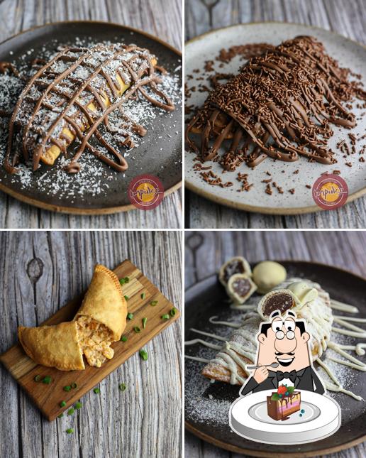Bolo de chocolate em Fogazzaria e pastelaria Impulse