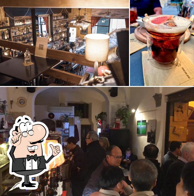 Dai un'occhiata agli interni di Franklin 33 il Bar