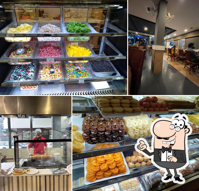 The interior of Mathai's Quick Bites