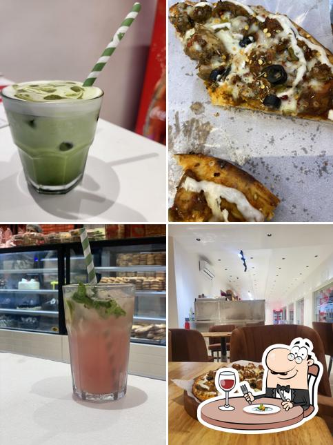 Food at Red Oven Cafe