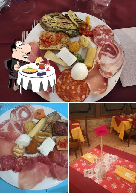 Piatto di formaggi al Ristorante Al Vecchio Grillo