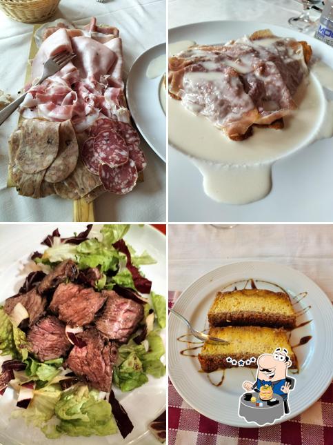 Cibo al Trattoria Dal Piccolo