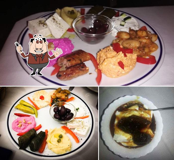 Cibo al Taverna Greca Mykonos