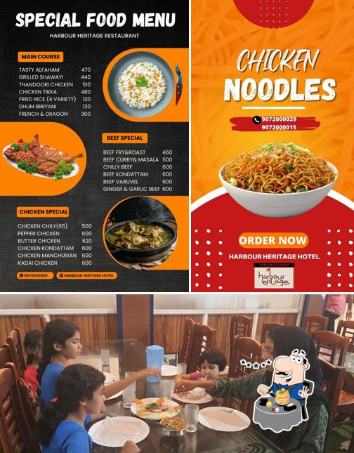 The image of Harbour Heritage Restaurant’s food and interior