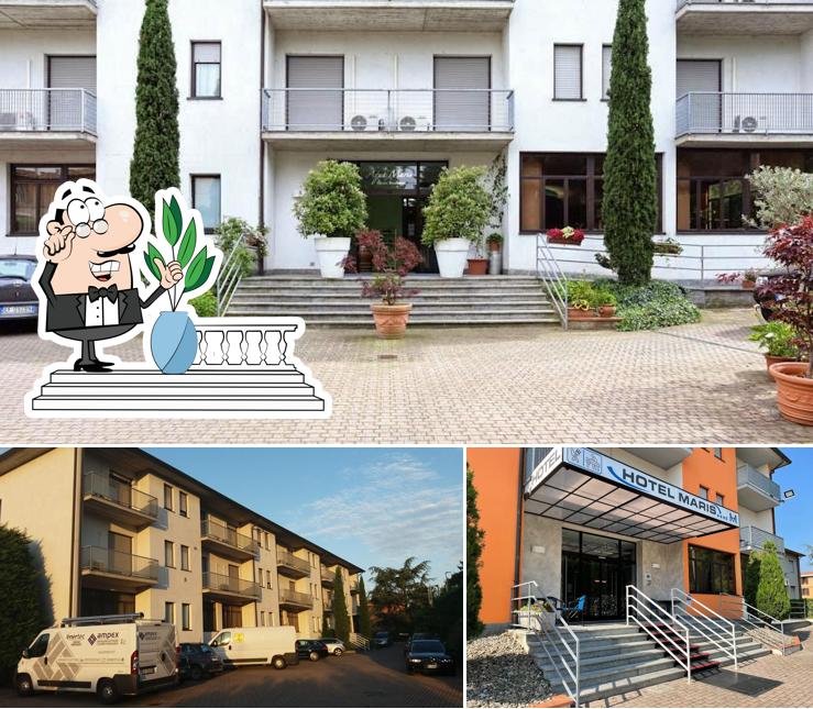 Puoi goderti l'aria fresca dal dehors di Hotel Maris