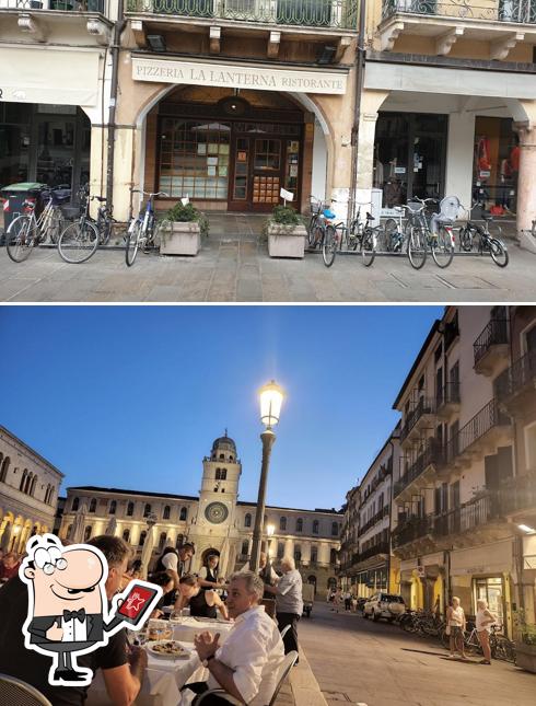 Gli esterni di La Lanterna