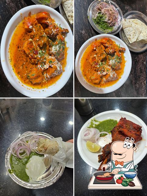 Chicken curry at Al Raheem Hotel