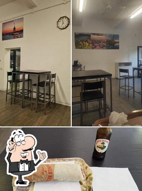 La foto della interni e cibo di BUDRIO TURKISH KEBAP & PIZZA