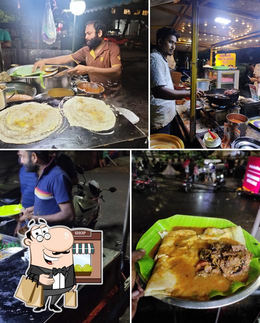 The exterior of Nalli dosa annanagar