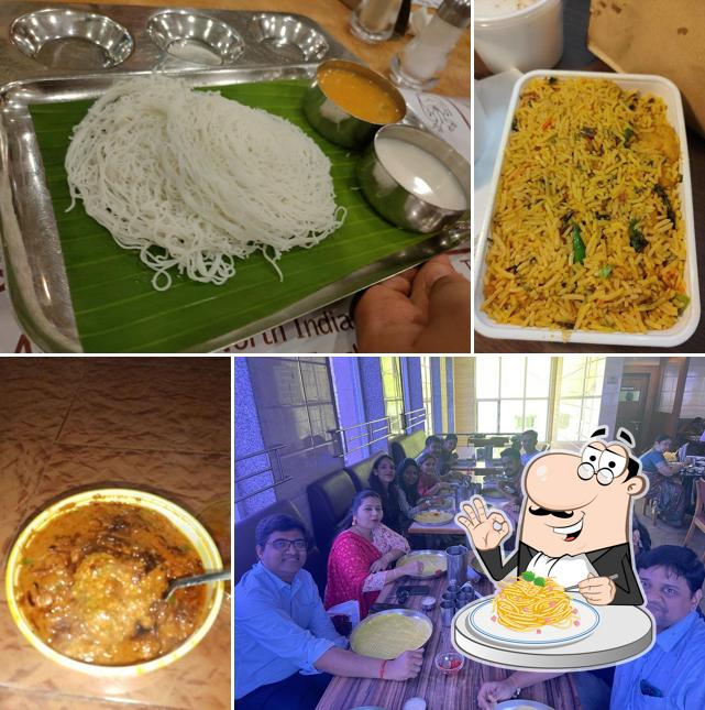 Spaghetti carbonara at Rice n Spice